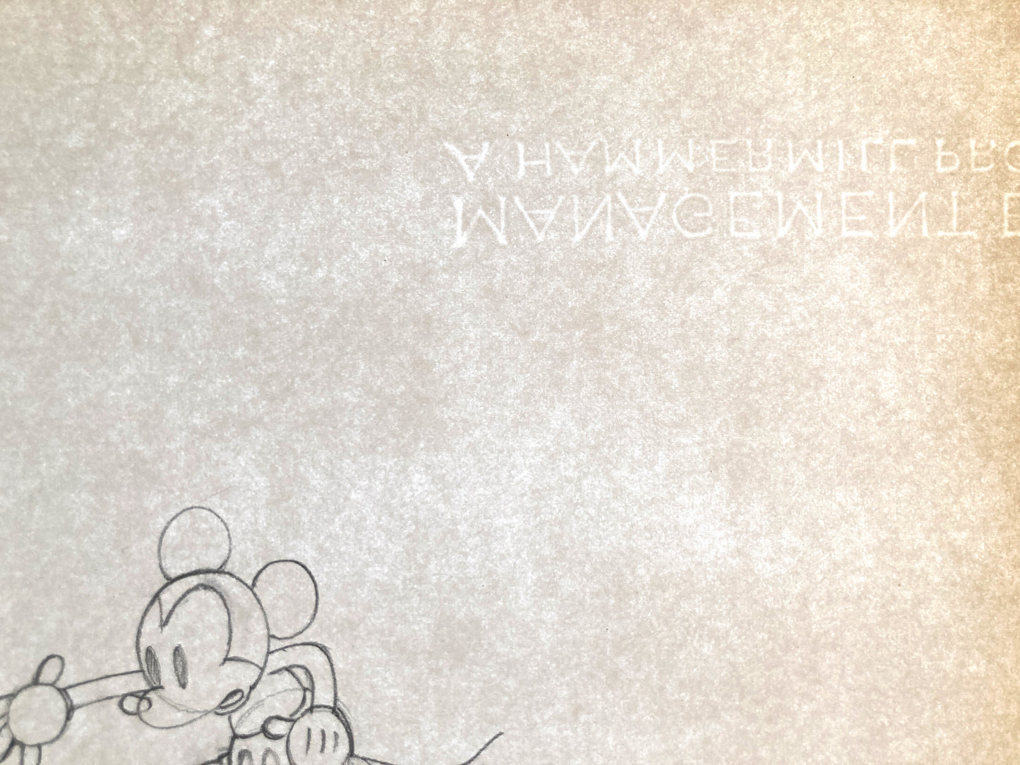 Shanghaied : Mickey Mouse Original Animation Production Drawing (Walt Disney, 1934). For sale on FLIP Gallery
