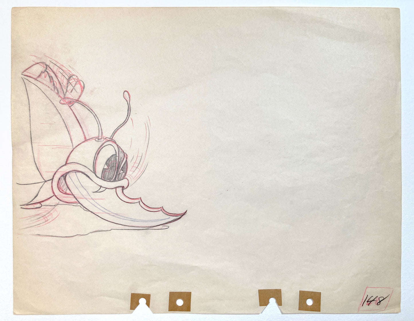 Mickey's Garden : Mickey Mouse Original Production Drawings Group of 2 (Walt Disney, 1935). For sale on FLIP Gallery