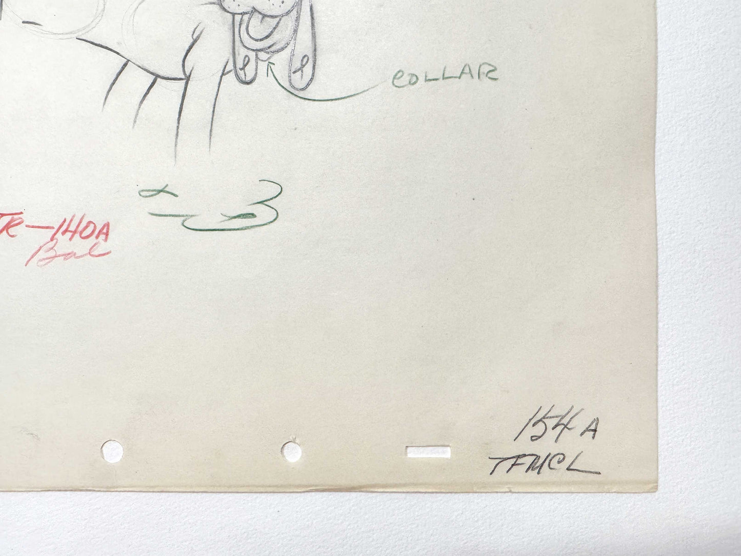 Society Dog Show : Mickey Mouse and Pluto Pair of Animation Drawings (Walt Disney, 1939). For sale on FLIP Gallery