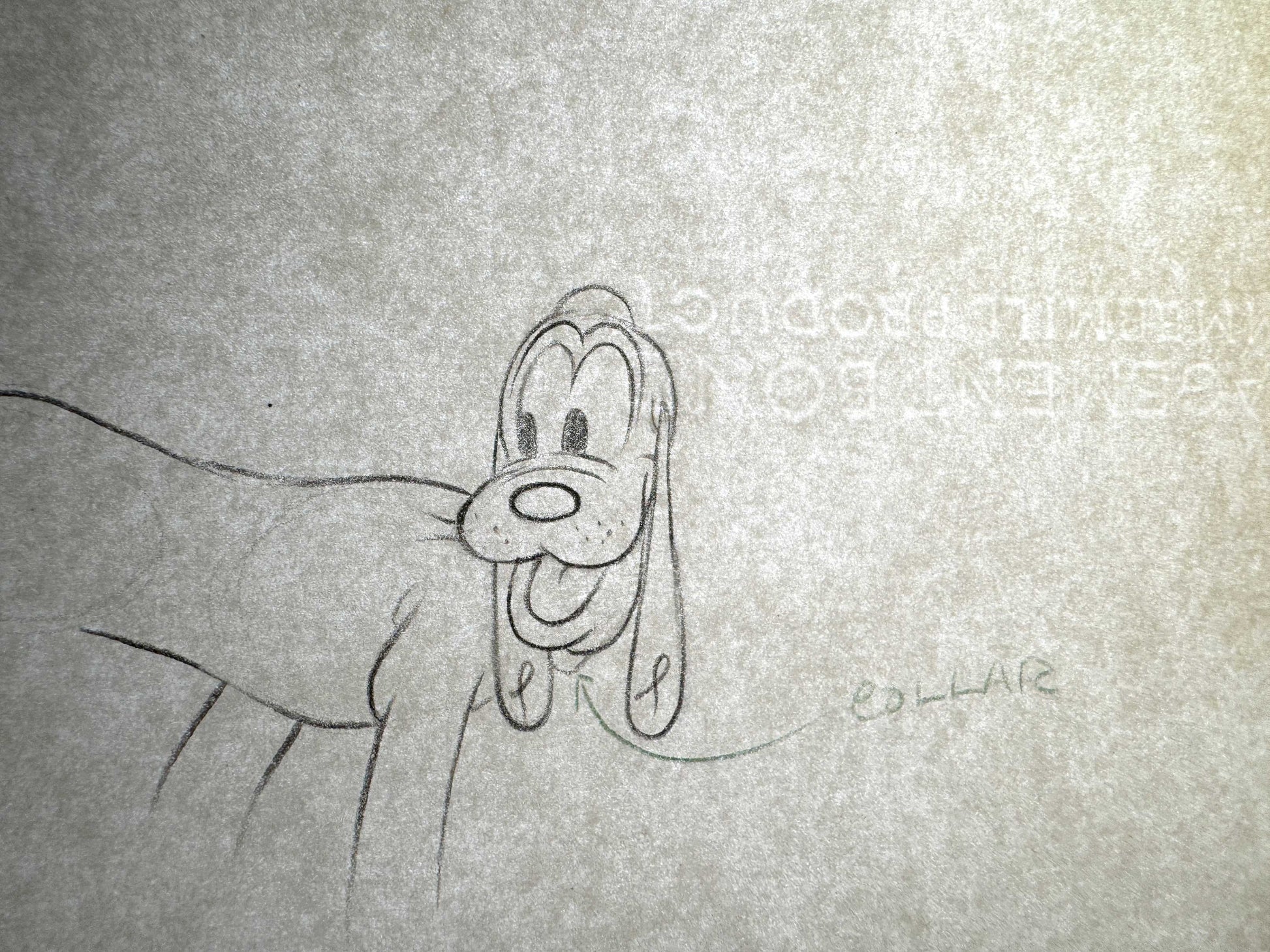 Society Dog Show : Mickey Mouse and Pluto Pair of Animation Drawings (Walt Disney, 1939). For sale on FLIP Gallery