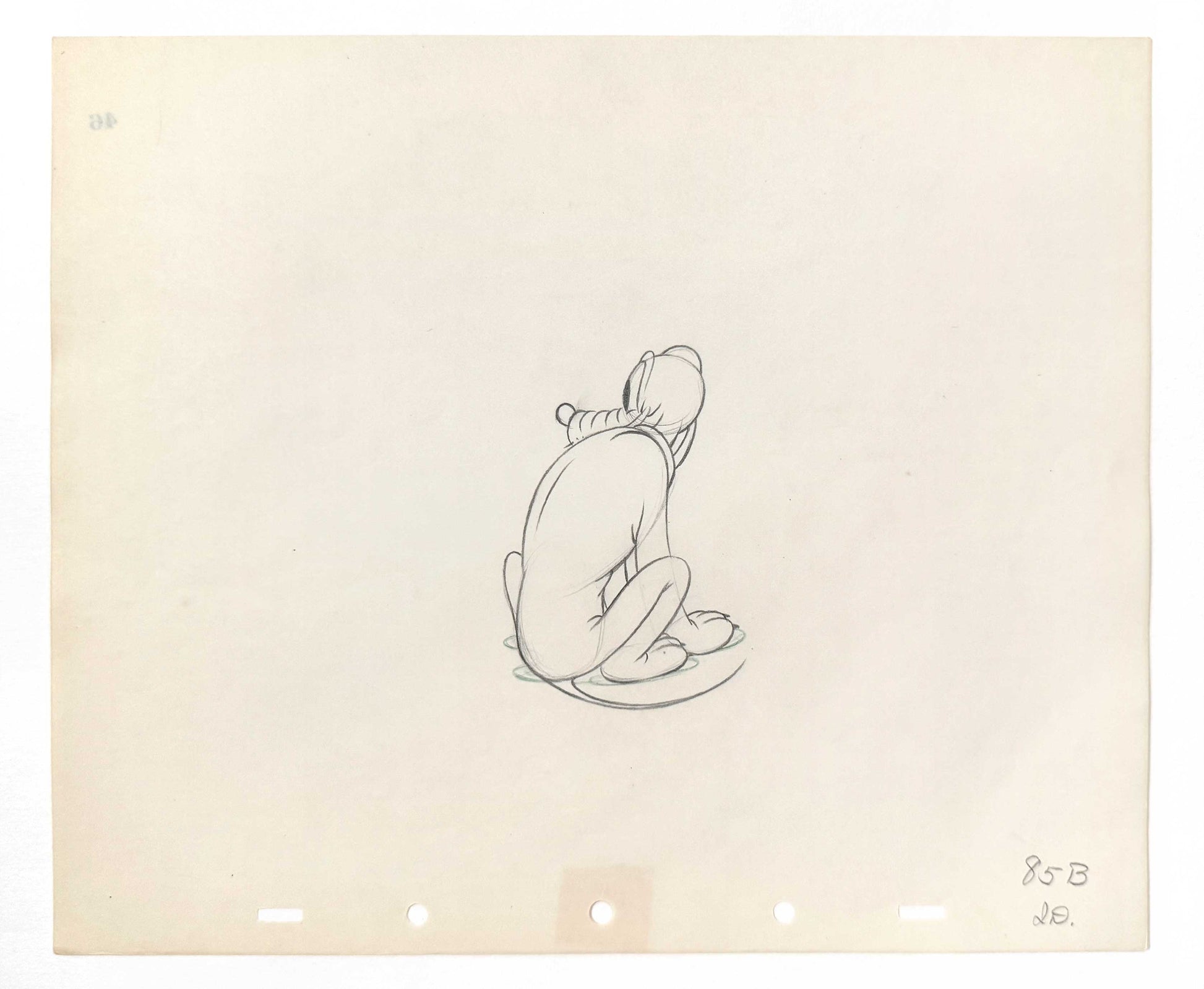 Society Dog Show - Mickey Mouse and Pluto Pair of Animation Drawings (Walt Disney, 1939). For sale on FLIP Gallery
