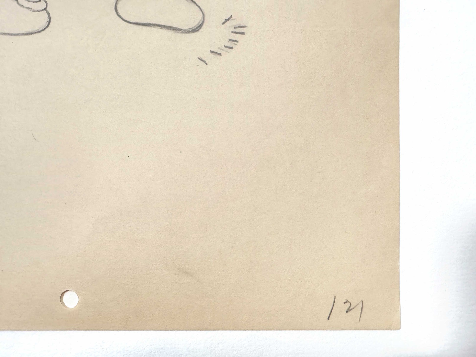 Mickey's Mellerdrammer - Mickey Mouse and Minnie Mouse Original Animation Drawing (Walt Disney, 1933). For sale on FLIP Gallery