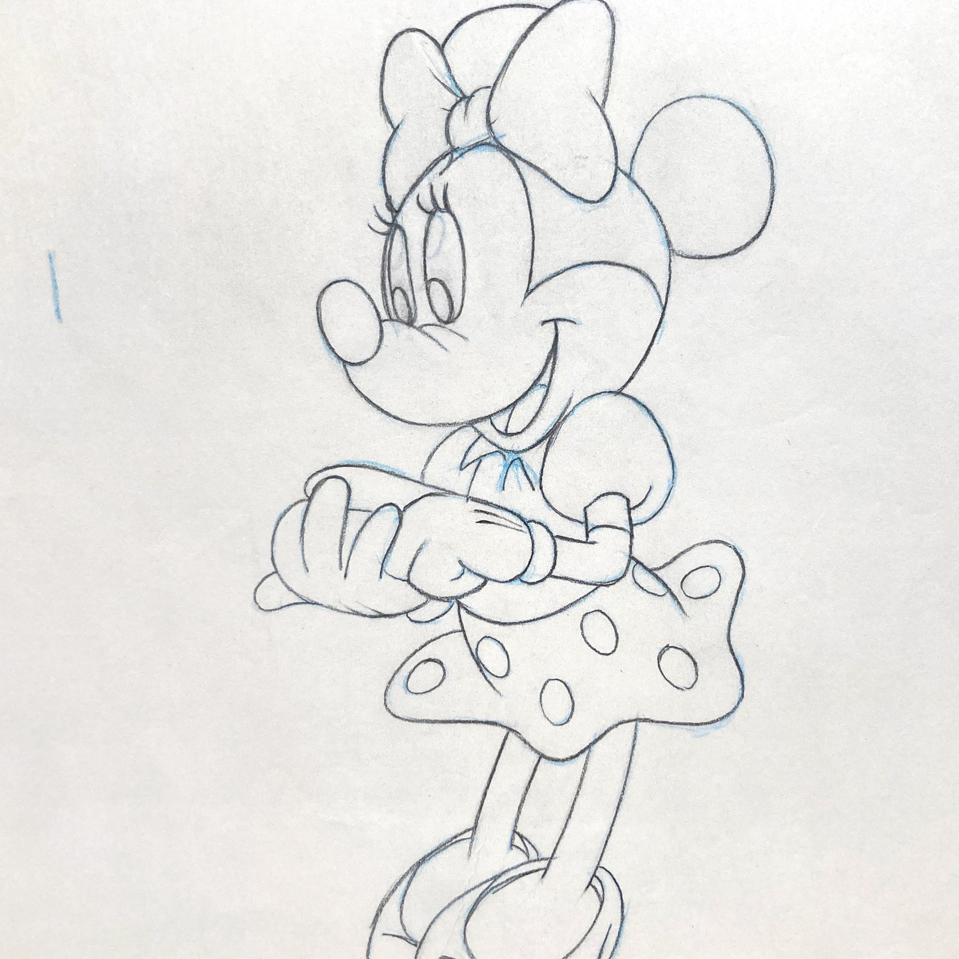 Minnie Mouse : Television Commercial Original Animation Drawing (Walt Disney, c. 1980s-1990s). For sale on FLIP Gallery