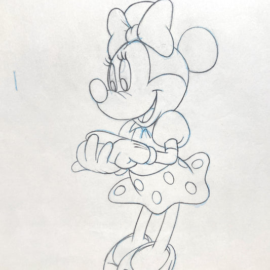 Minnie Mouse : Television Commercial Original Animation Drawing (Walt Disney, c. 1980s-1990s). For sale on FLIP Gallery
