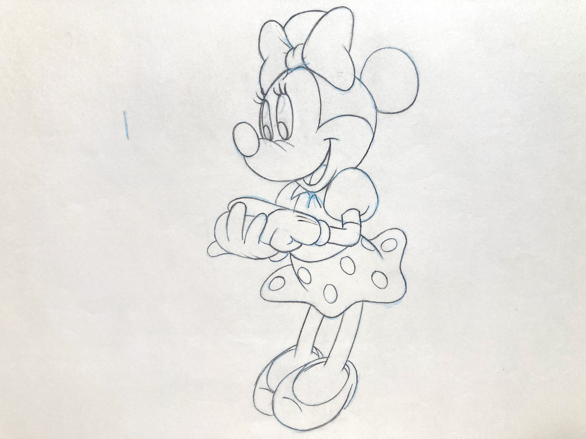 Minnie Mouse : Television Commercial Original Animation Drawing (Walt Disney, c. 1980s-1990s). For sale on FLIP Gallery