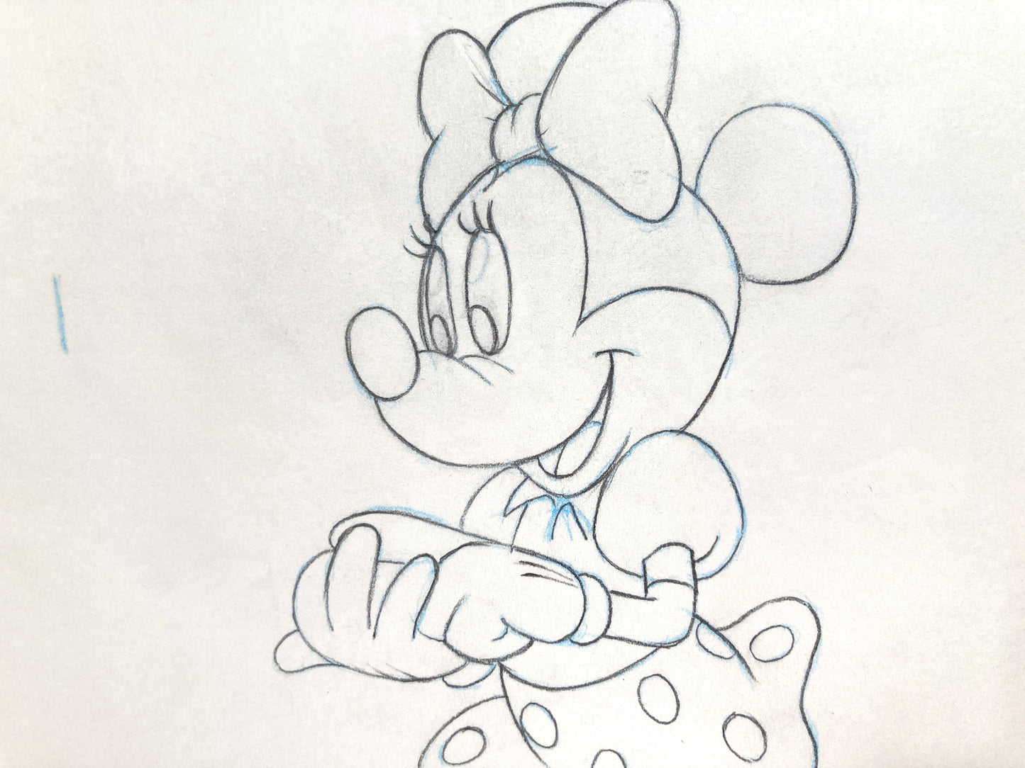 Minnie Mouse : Television Commercial Original Animation Drawing (Walt Disney, c. 1980s-1990s). For sale on FLIP Gallery