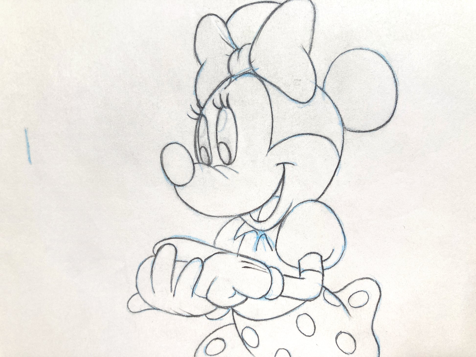 Minnie Mouse : Television Commercial Original Animation Drawing (Walt Disney, c. 1980s-1990s). For sale on FLIP Gallery