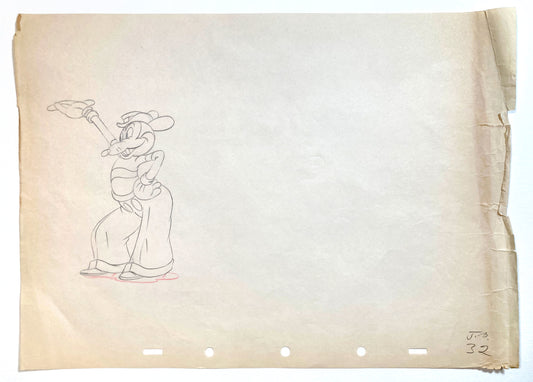 Mickey's Rival : Mortimer Mouse Original Animation Drawing (Walt Disney, 1936). For sale on FLIP Gallery