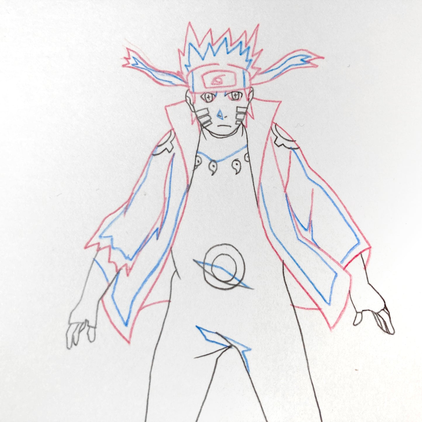 Naruto Shippuden Original Production Used Animation Art Drawing from the serie. For sale on FLIP Gallery