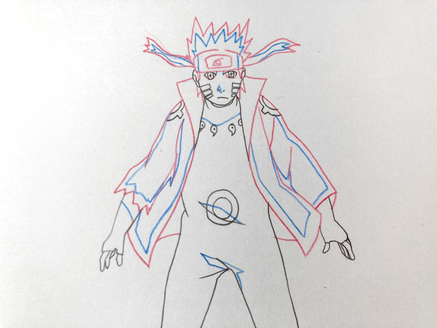 Naruto Shippuden Original Production Used Animation Art Drawing from the serie. For sale on FLIP Gallery