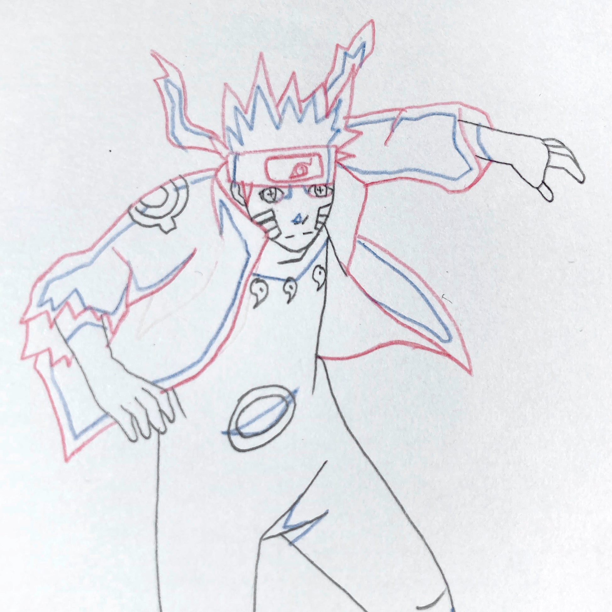 Naruto Shippuden Original Production Used Animation Drawing from the serie. For sale on FLIP Gallery