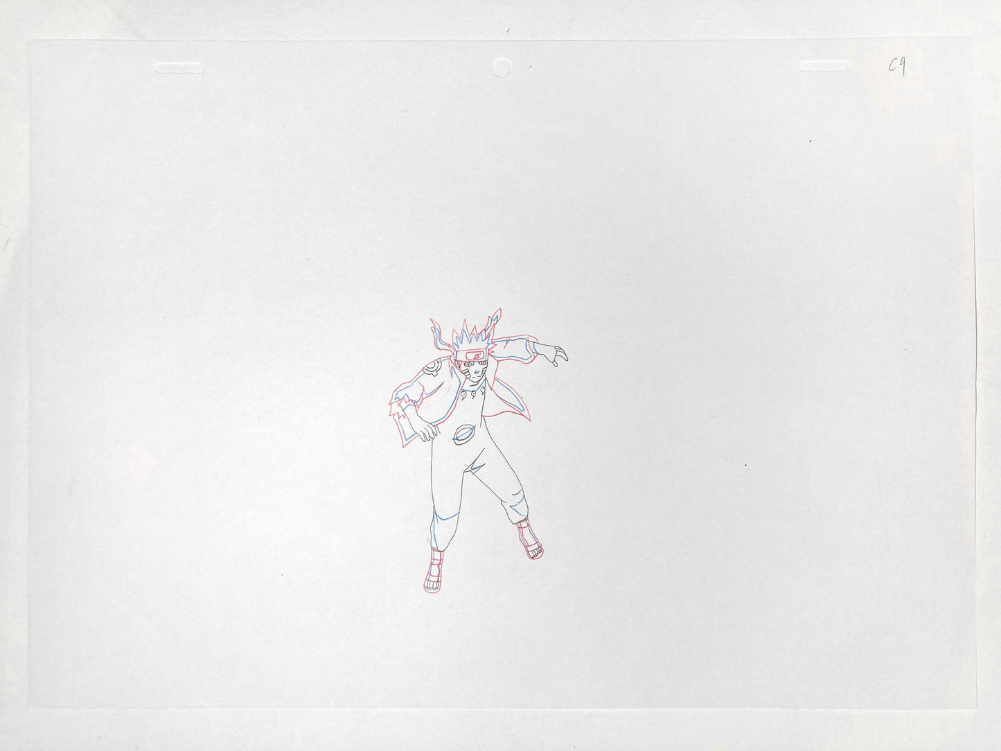 Naruto Shippuden Original Production Used Animation Drawing from the serie. For sale on FLIP Gallery