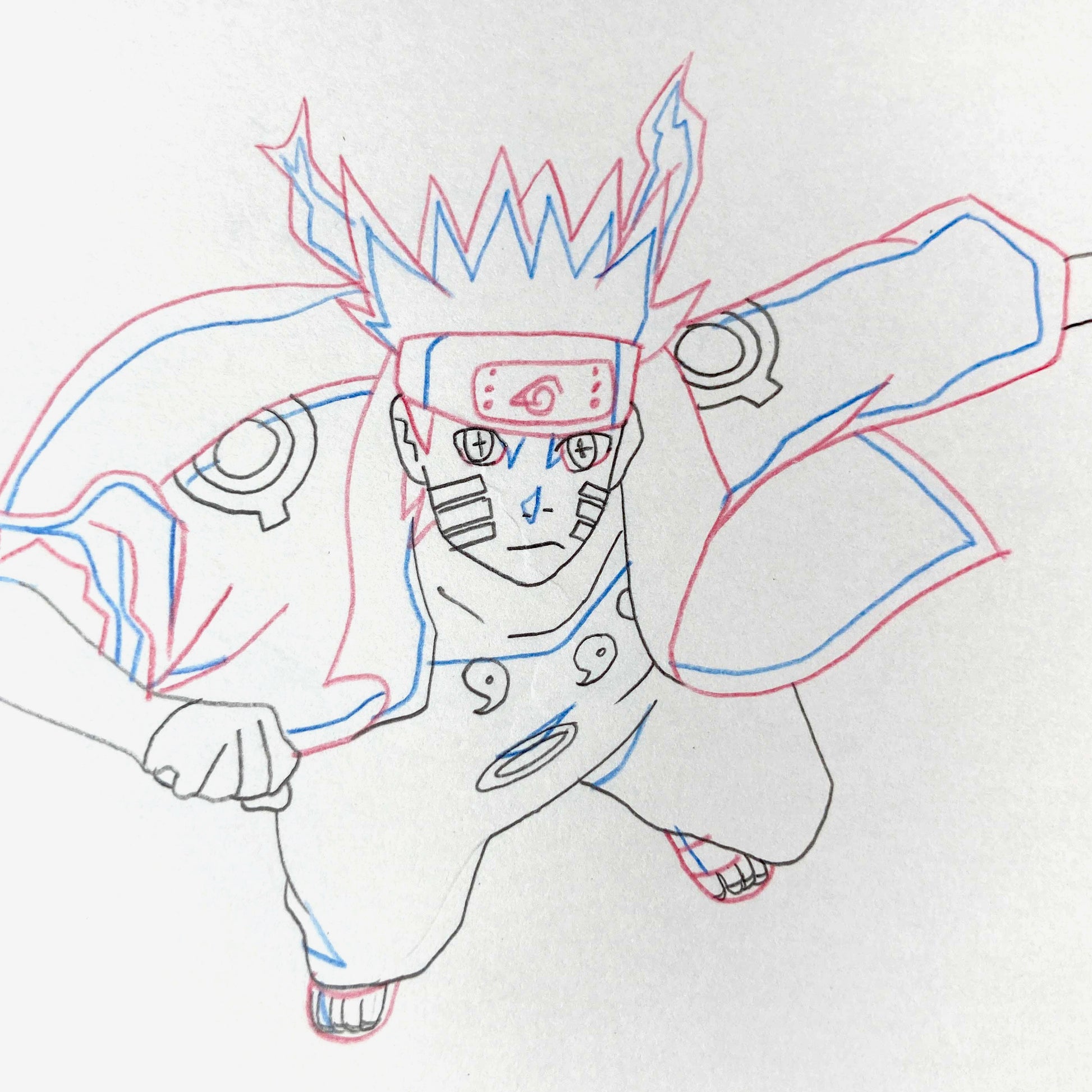 Naruto Shippuden Original Production Used Animation Drawing from the serie. For sale on FLIP Gallery
