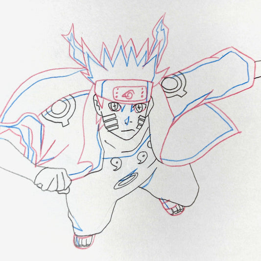 Naruto Shippuden Original Production Used Animation Drawing from the serie. For sale on FLIP Gallery