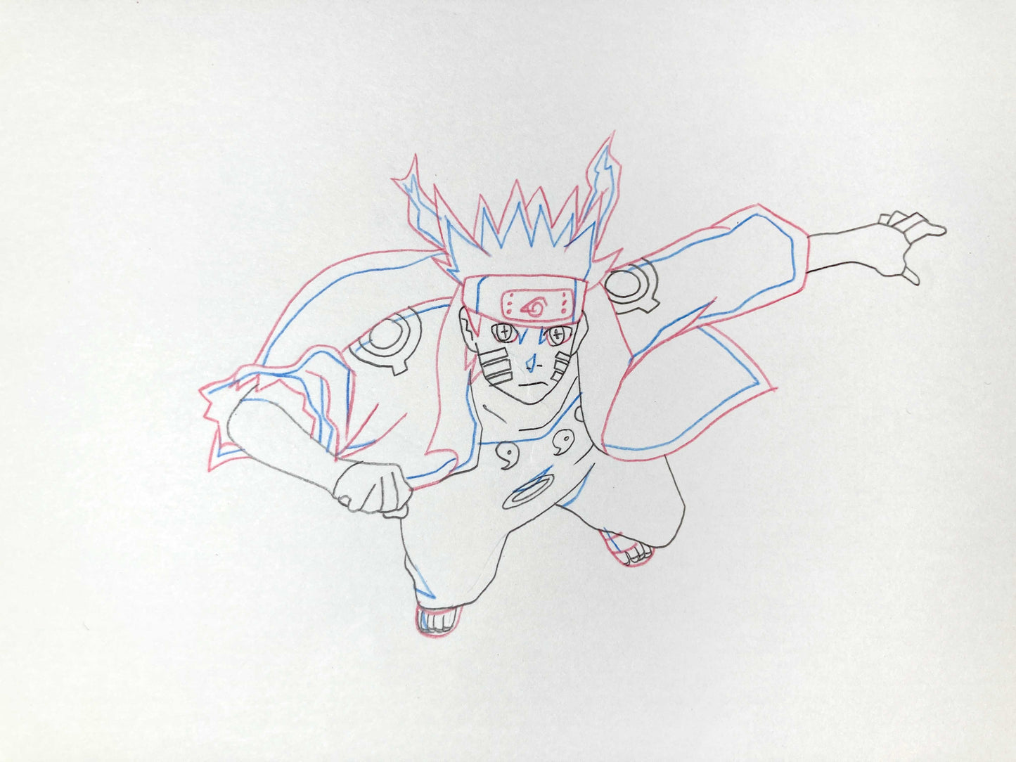 Naruto Shippuden Original Production Used Animation Drawing from the serie. For sale on FLIP Gallery