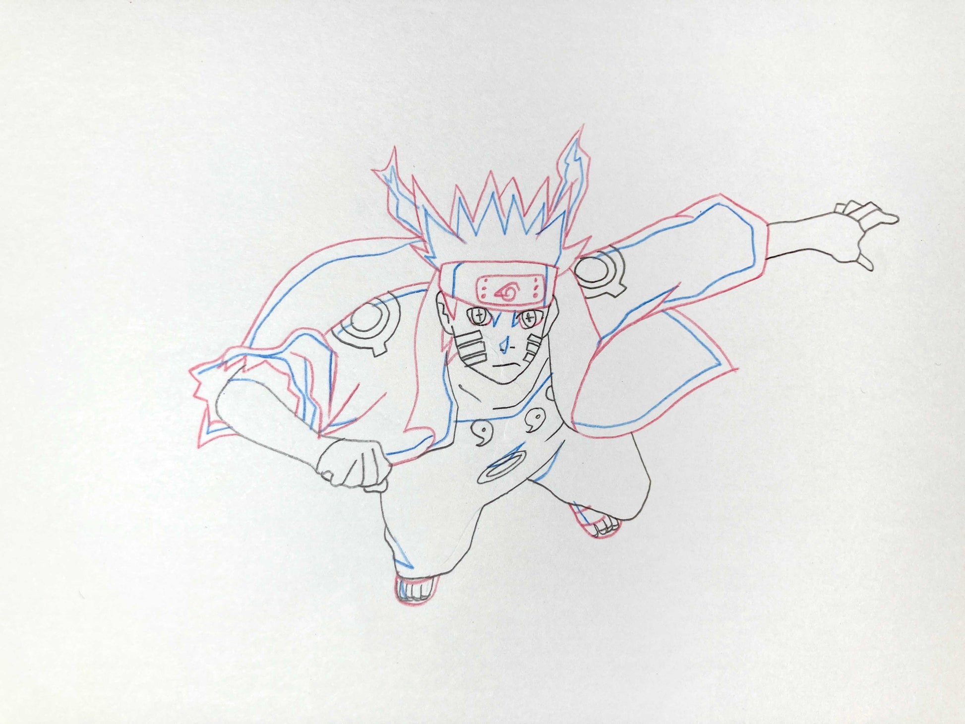 Naruto Shippuden Original Production Used Animation Drawing from the serie. For sale on FLIP Gallery