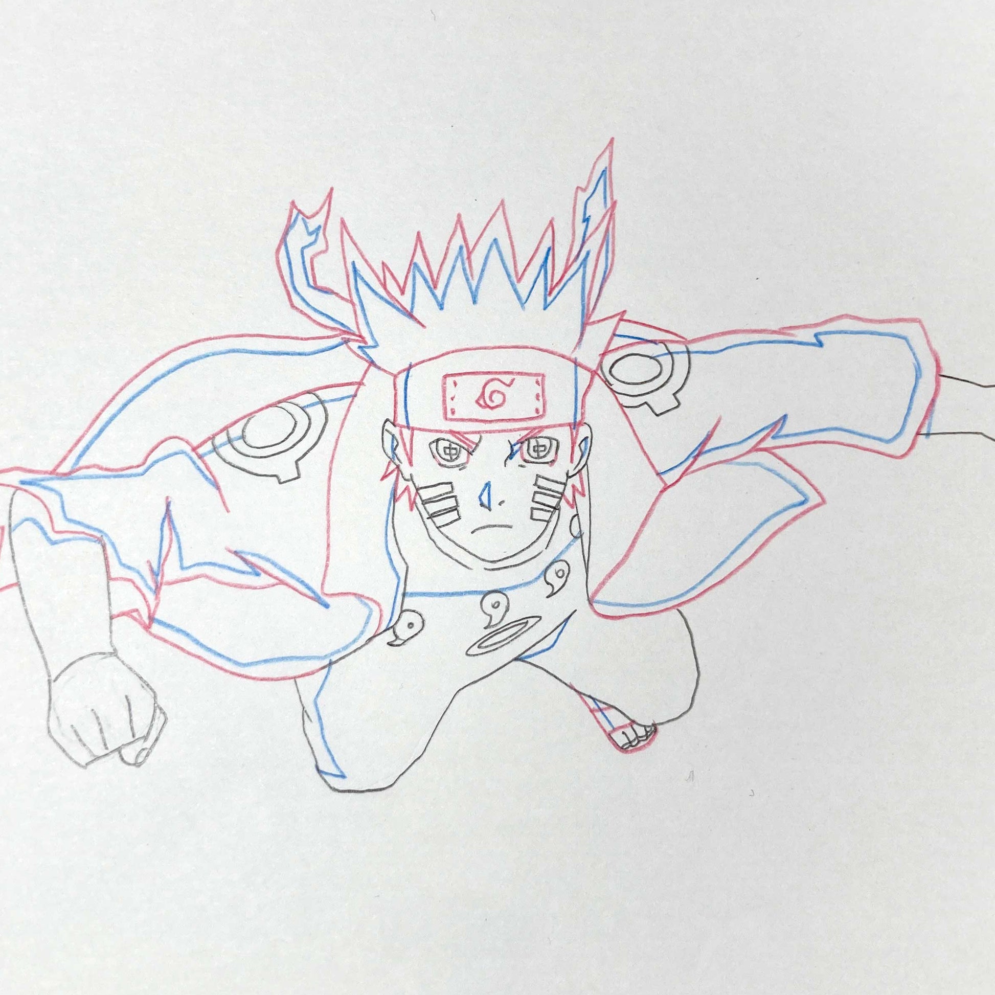 Naruto Shippuden (Studio Pierrot, c. 2007-2017). Original Animation Drawing from the serie. For sale on FLIP Gallery