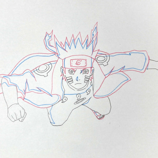 Naruto Shippuden (Studio Pierrot, c. 2007-2017). Original Animation Drawing from the serie. For sale on FLIP Gallery