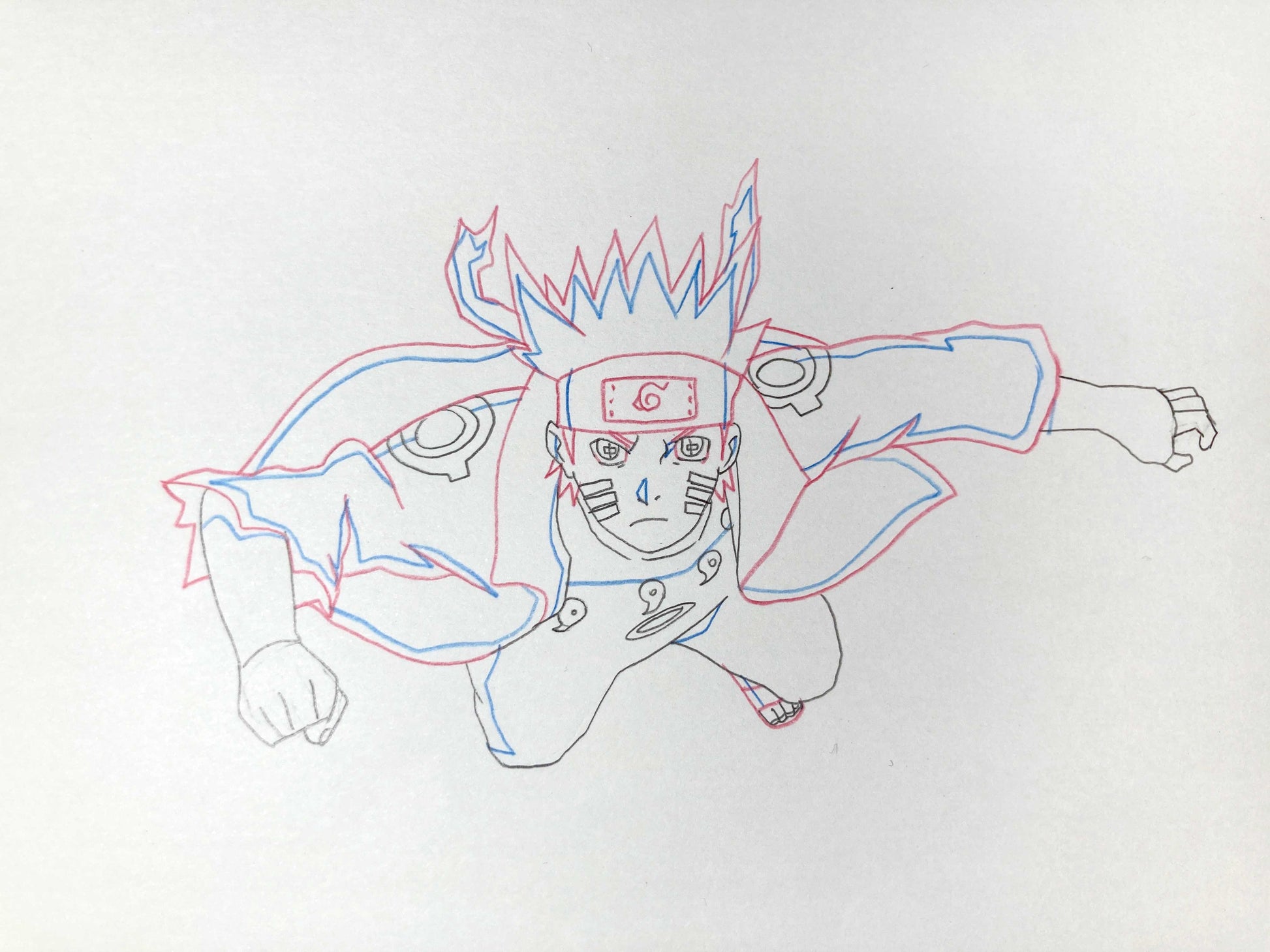 Naruto Shippuden (Studio Pierrot, c. 2007-2017). Original Animation Drawing from the serie. For sale on FLIP Gallery