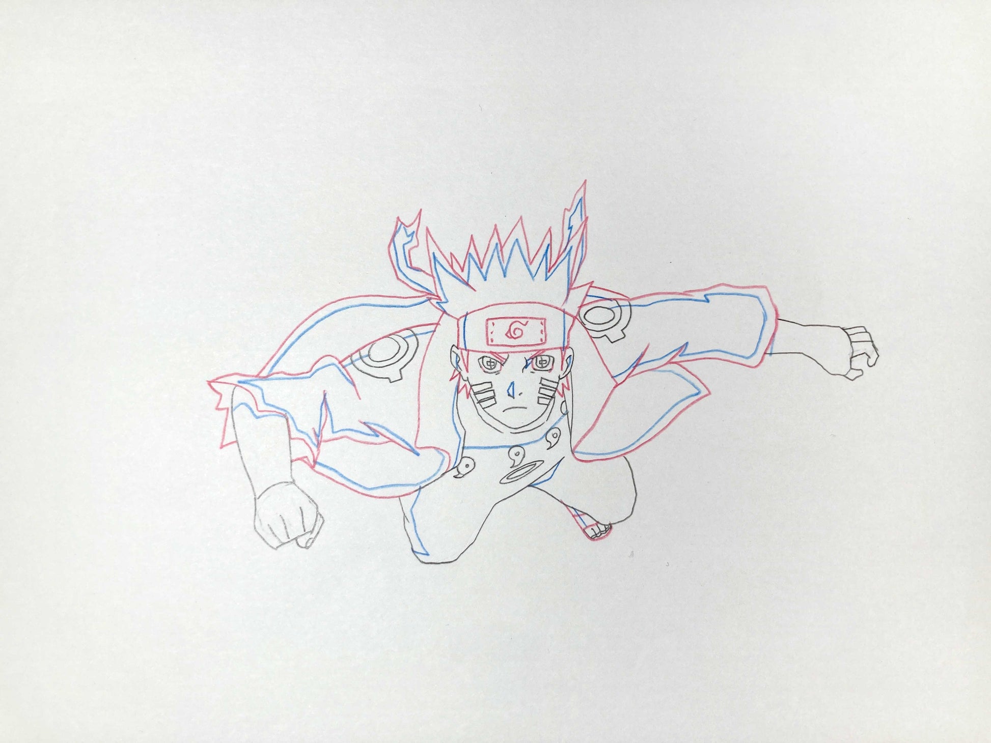 Naruto Shippuden (Studio Pierrot, c. 2007-2017). Original Animation Drawing from the serie. For sale on FLIP Gallery