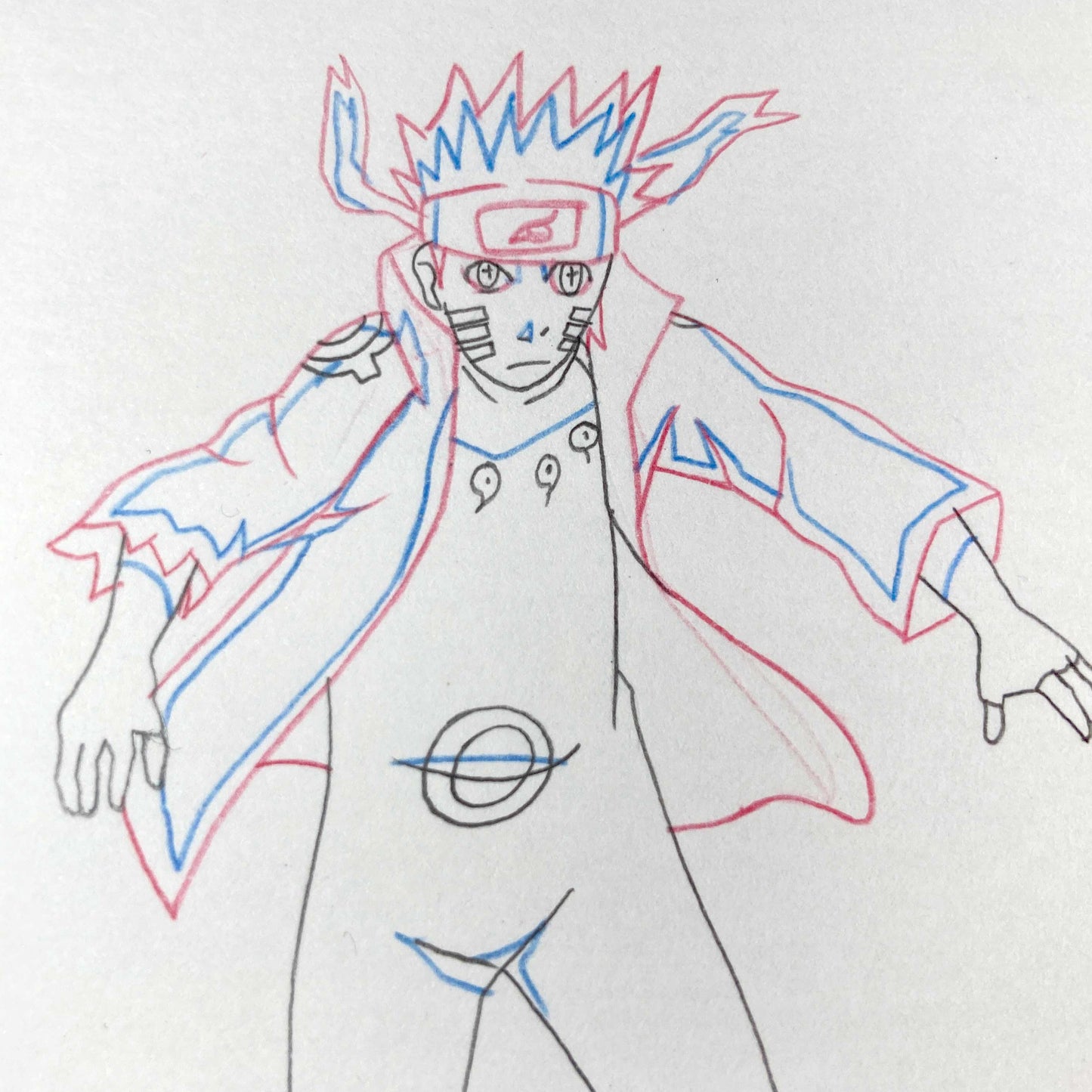 Naruto Shippuden : Original Production Used Animation Drawing from the serie. For sale on FLIP Gallery