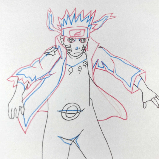 Naruto Shippuden : Original Production Used Animation Drawing from the serie. For sale on FLIP Gallery
