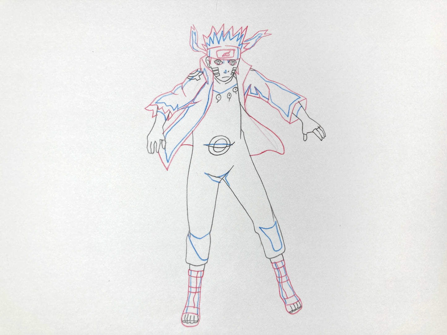 Naruto Shippuden : Original Production Used Animation Drawing from the serie. For sale on FLIP Gallery