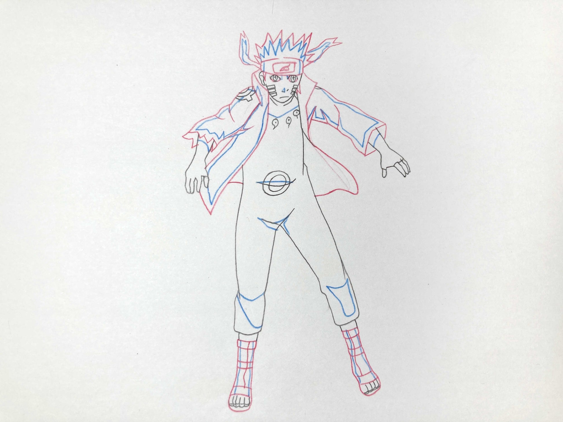 Naruto Shippuden : Original Production Used Animation Drawing from the serie. For sale on FLIP Gallery