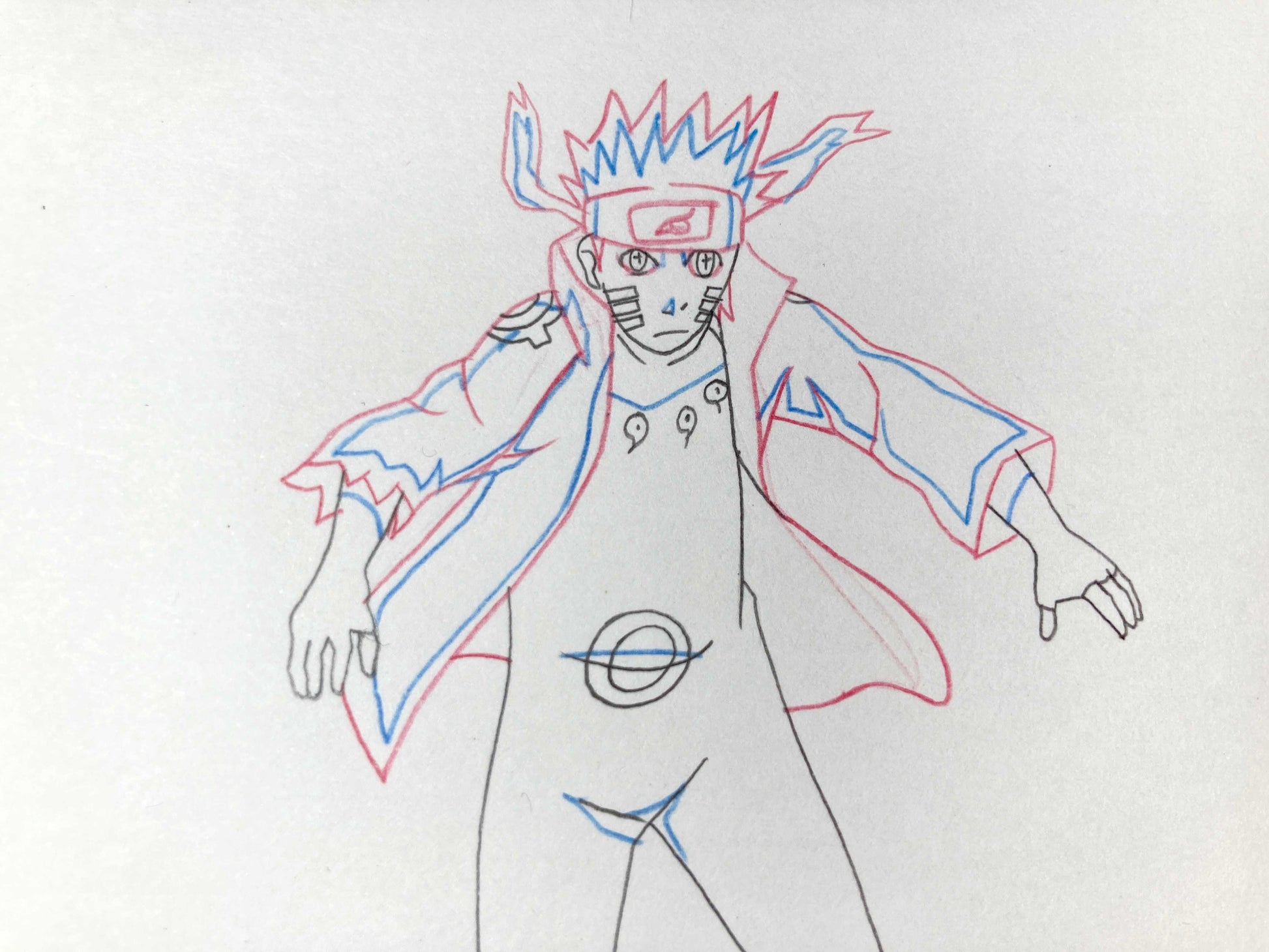 Naruto Shippuden : Original Production Used Animation Drawing from the serie. For sale on FLIP Gallery