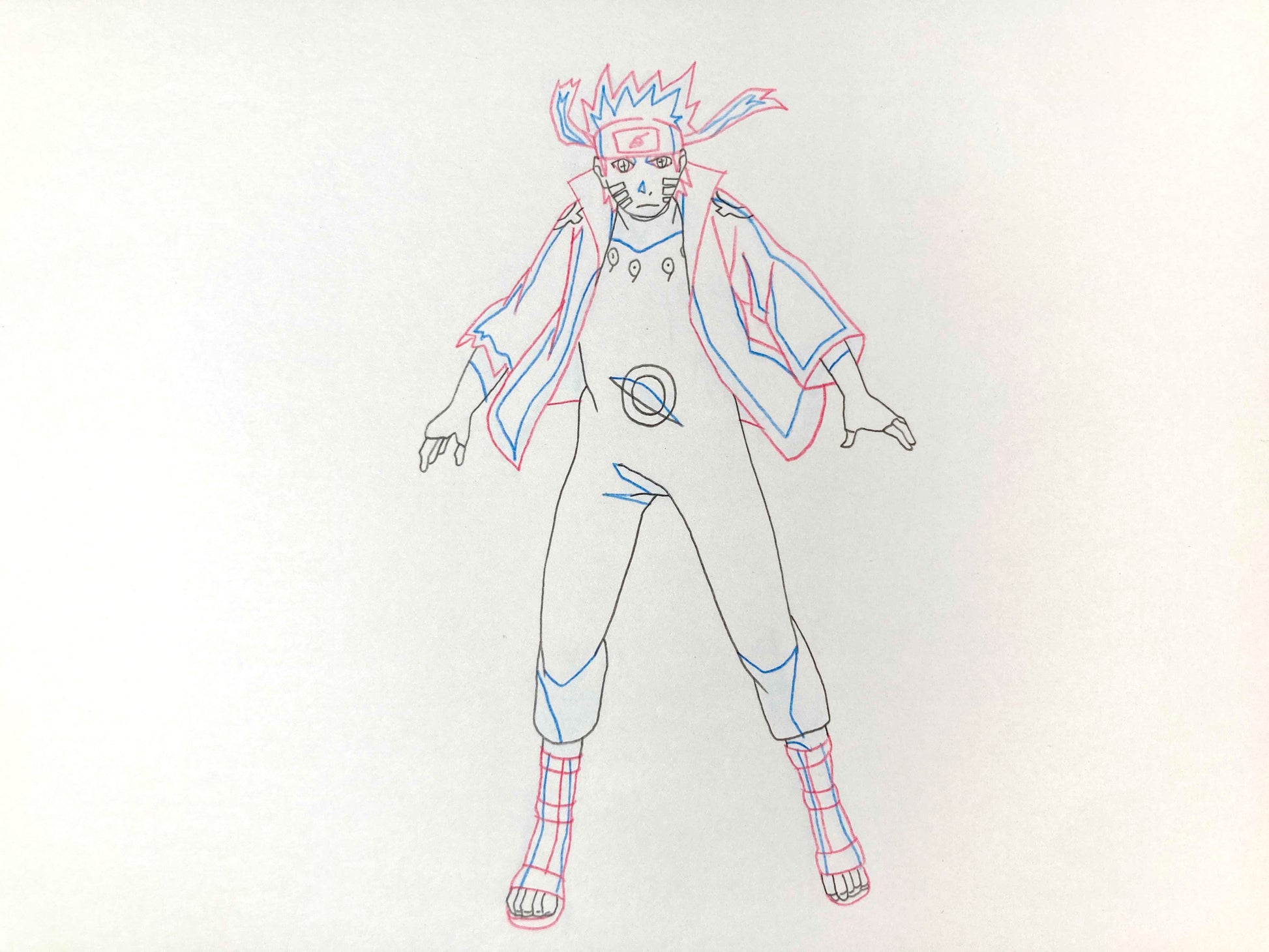 Naruto Shippuden : Original Production Used Animation Drawing from the serie. For sale on FLIP Gallery
