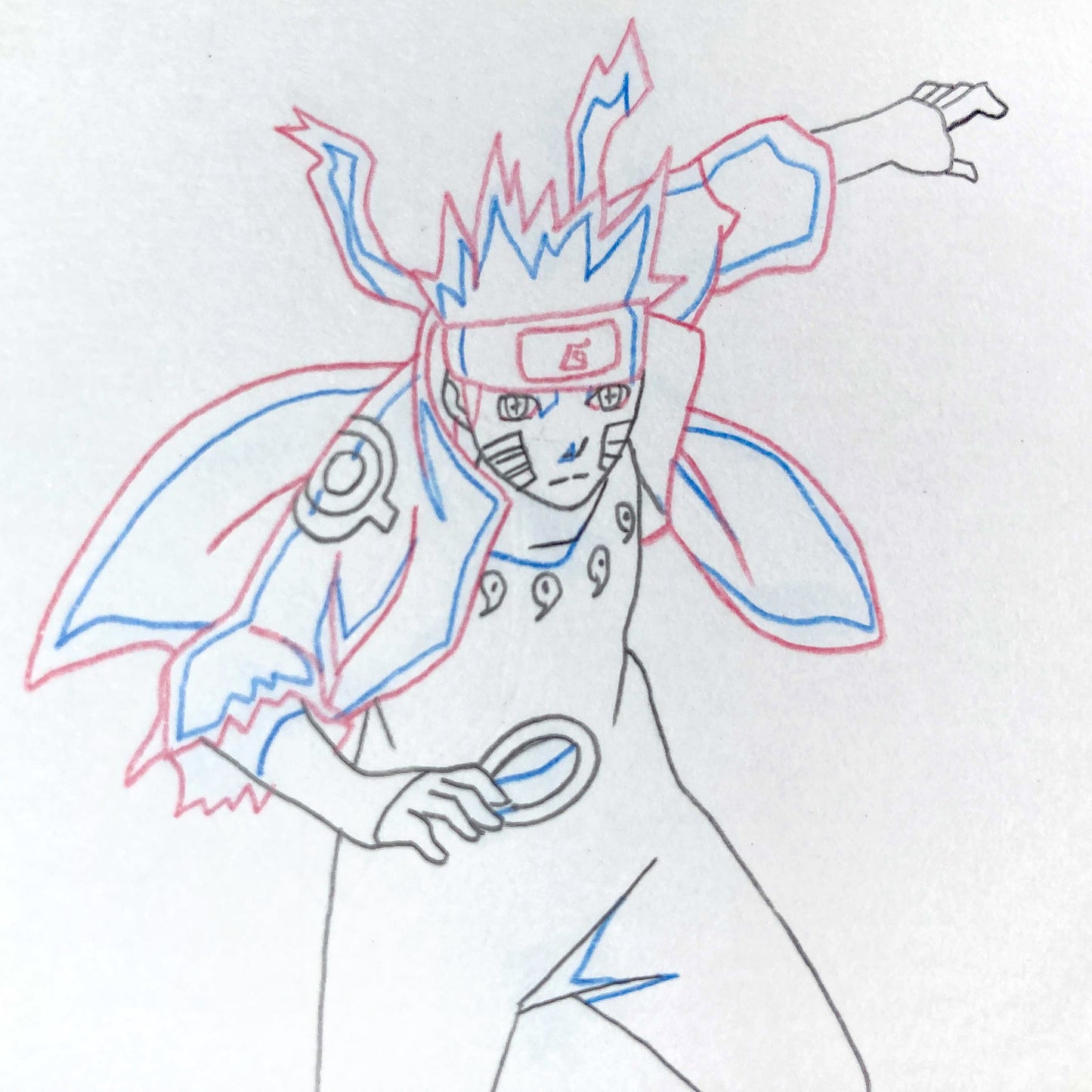 Naruto Shippuden Original Production Used Animation Drawing from the serie. For sale on FLIP Gallery