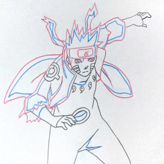 Naruto Shippuden Original Production Used Animation Drawing from the serie. For sale on FLIP Gallery