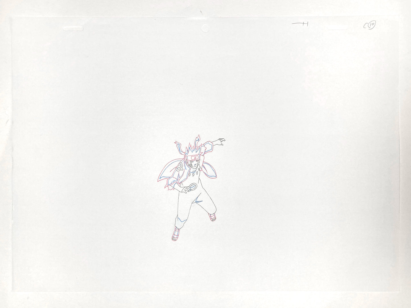 Naruto Shippuden Original Production Used Animation Drawing from the serie. For sale on FLIP Gallery