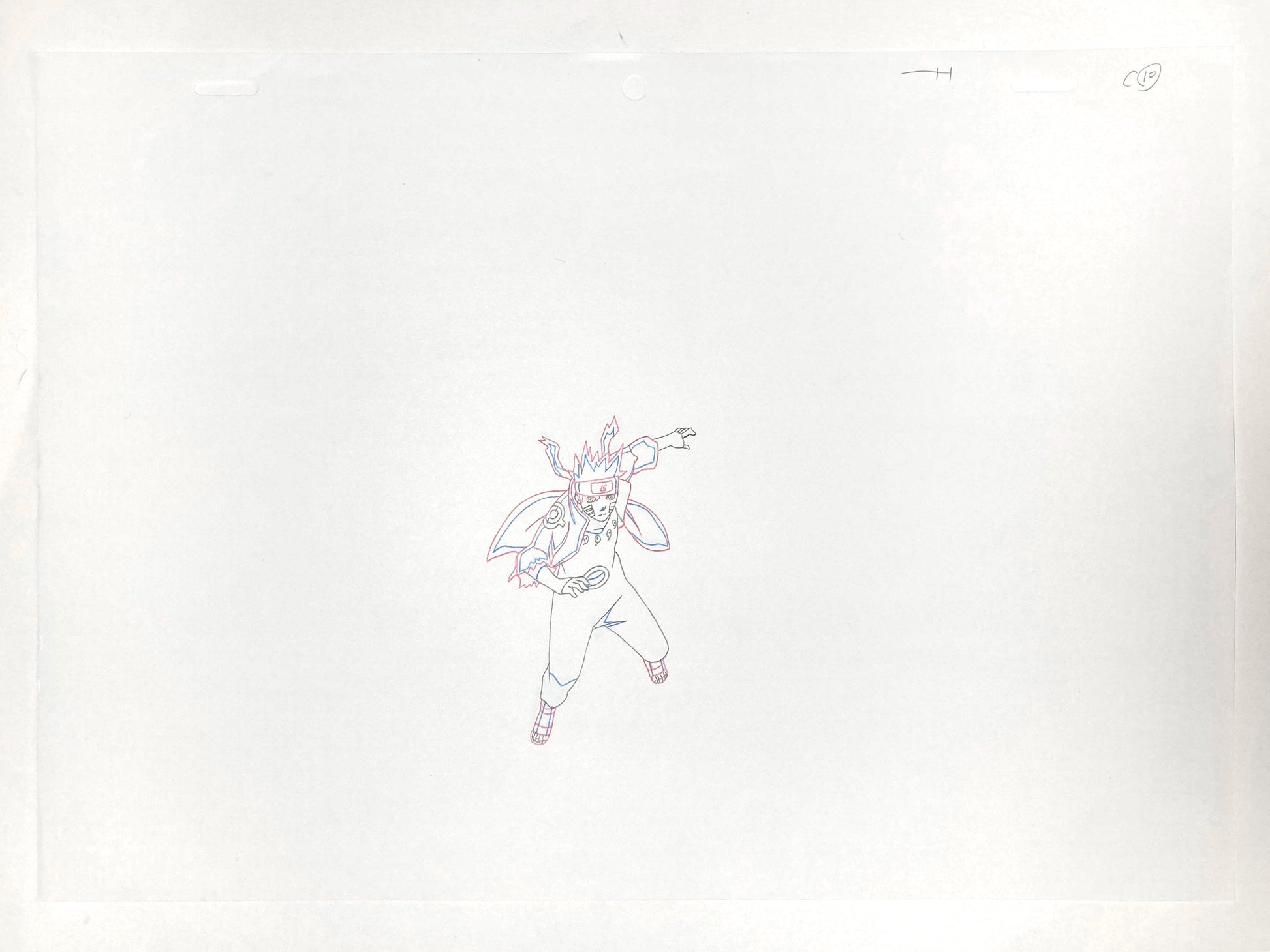 Naruto Shippuden Original Production Used Animation Drawing from the serie. For sale on FLIP Gallery