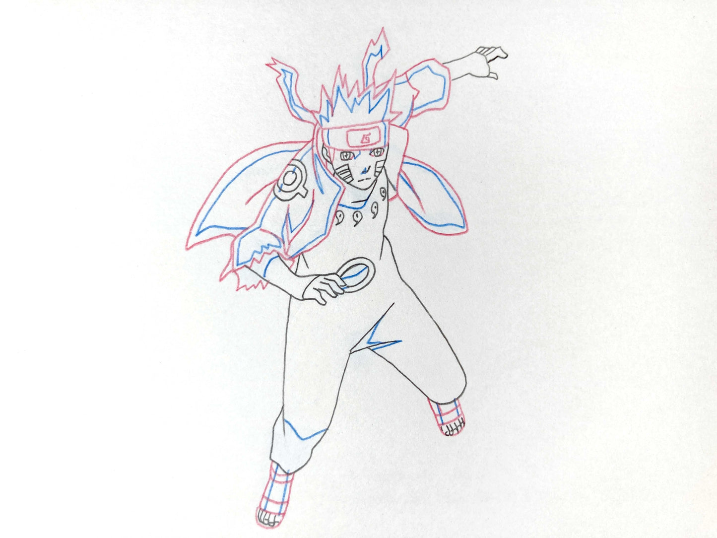 Naruto Shippuden Original Production Used Animation Drawing from the serie. For sale on FLIP Gallery