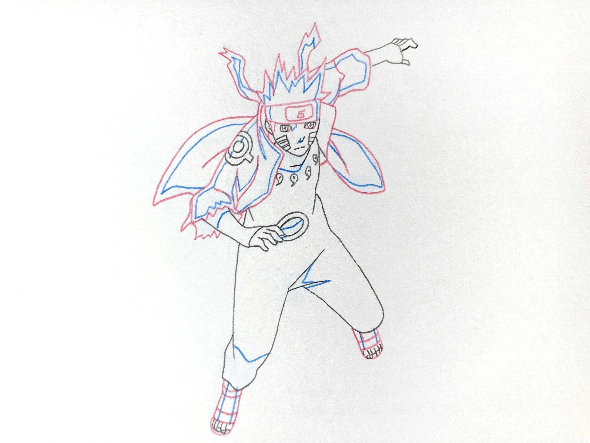 Naruto Shippuden Original Production Used Animation Drawing from the serie. For sale on FLIP Gallery