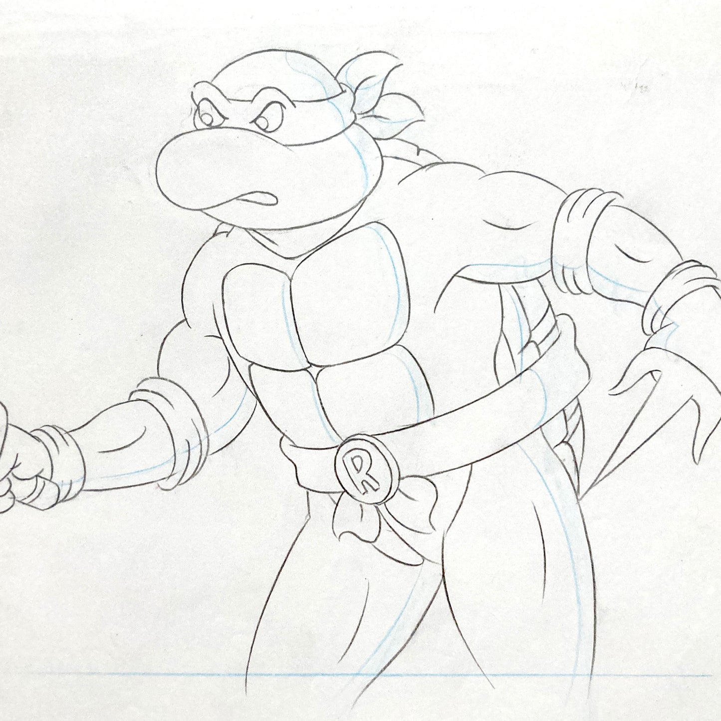 Teenage Mutant Ninja Turtles : Donatello Original Animation Drawing – Murakami-Wolf-Swenson (1987–1989). For sale on FLIP Gallery