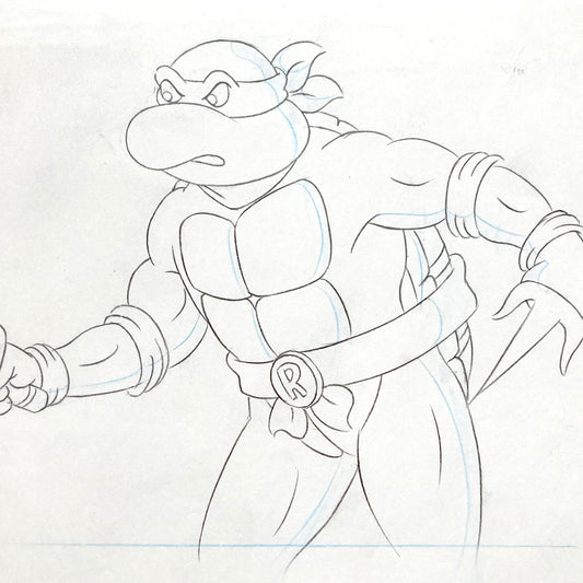 Teenage Mutant Ninja Turtles : Donatello Original Animation Drawing – Murakami-Wolf-Swenson (1987–1989). For sale on FLIP Gallery