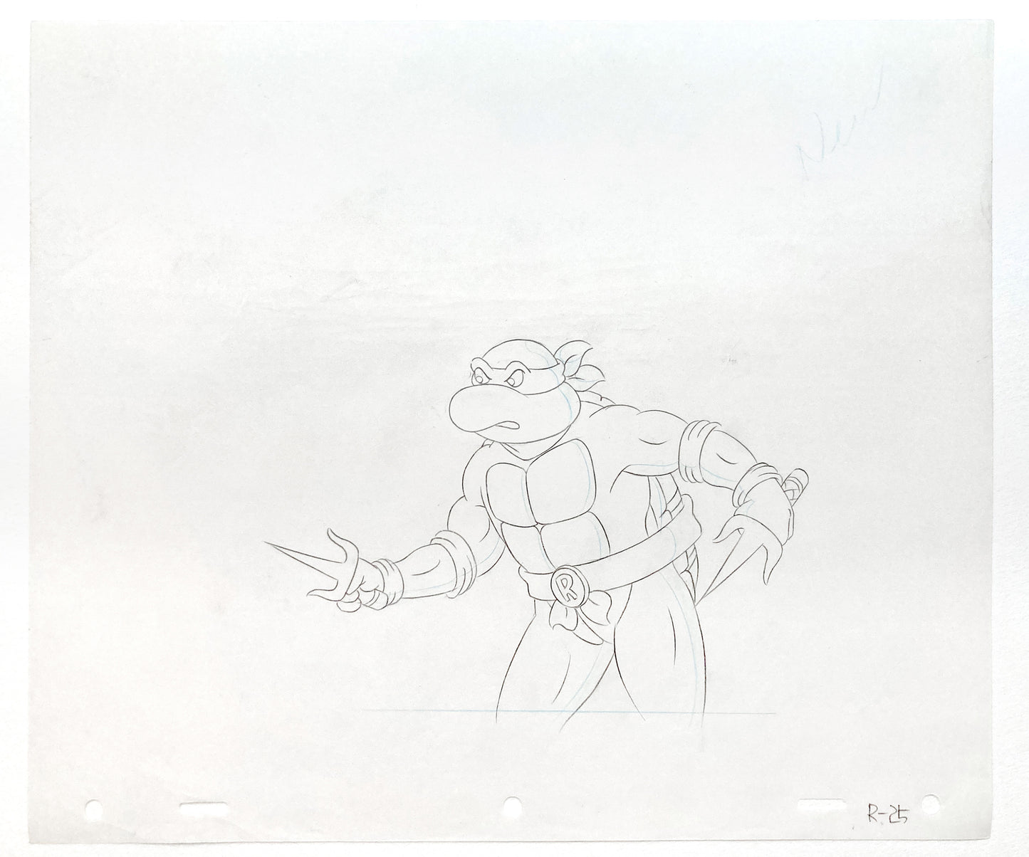 Teenage Mutant Ninja Turtles : Donatello Original Animation Drawing – Murakami-Wolf-Swenson (1987–1989). For sale on FLIP Gallery