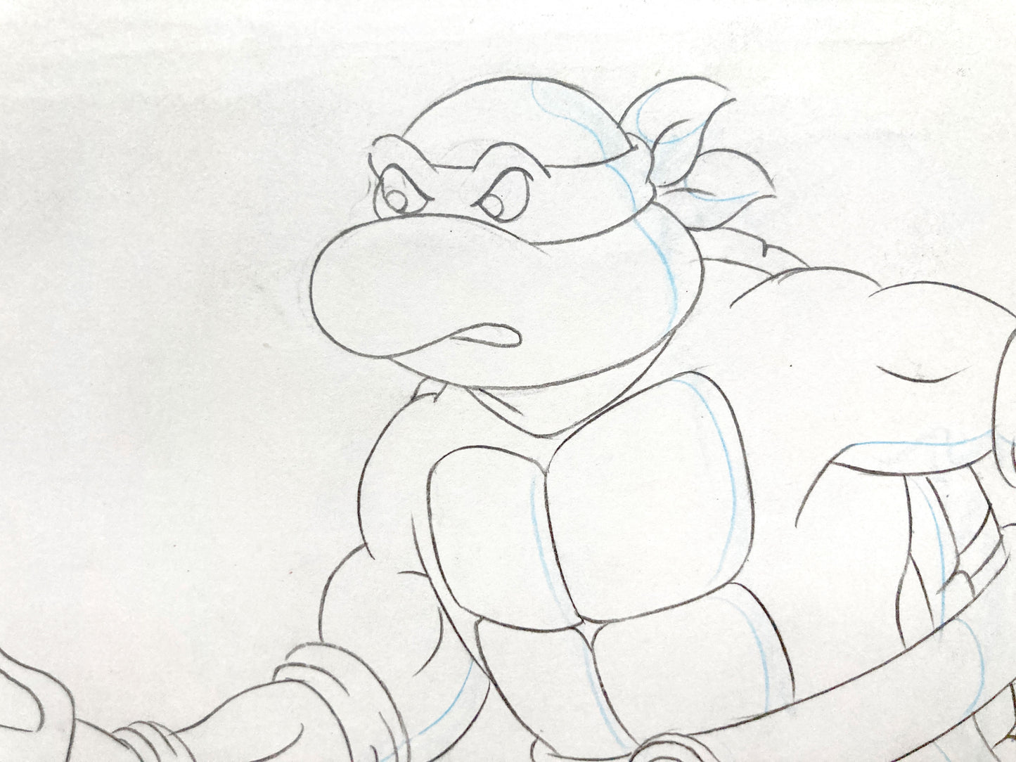 Teenage Mutant Ninja Turtles : Donatello Original Animation Drawing – Murakami-Wolf-Swenson (1987–1989). For sale on FLIP Gallery