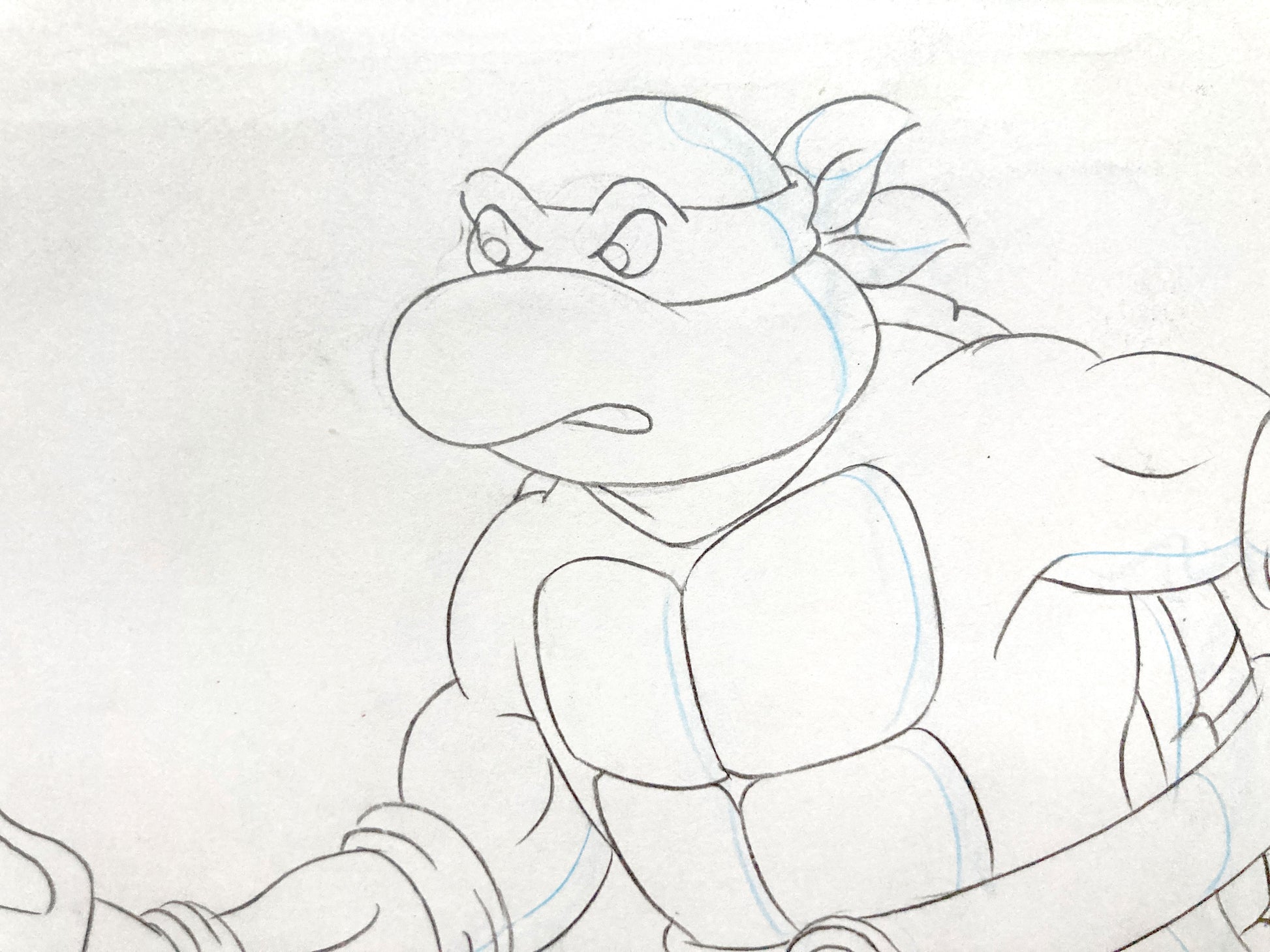 Teenage Mutant Ninja Turtles : Donatello Original Animation Drawing – Murakami-Wolf-Swenson (1987–1989). For sale on FLIP Gallery