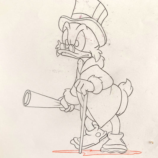 Original Animation Production Drawing DD01