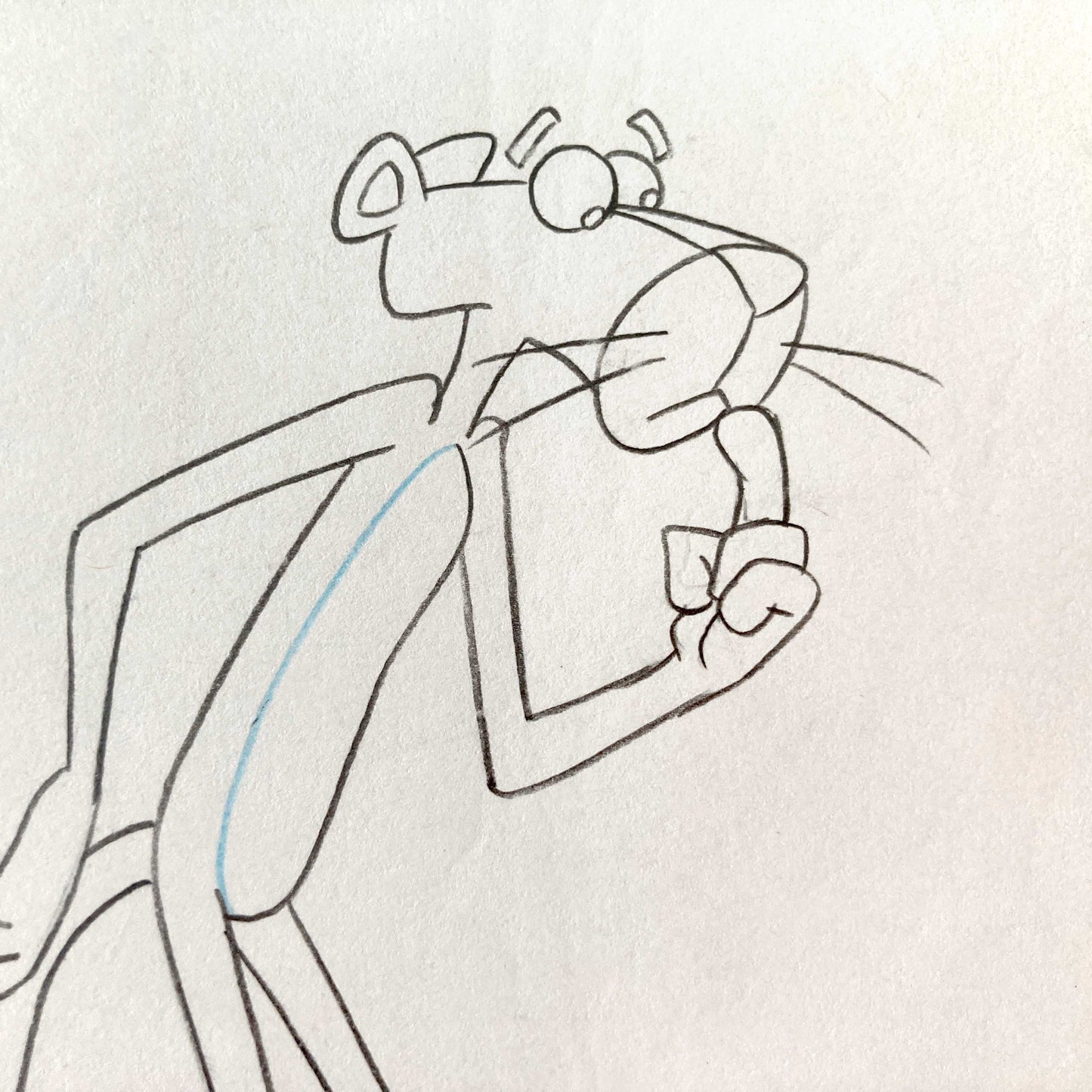 The Pink Panther Original Animation Production Art