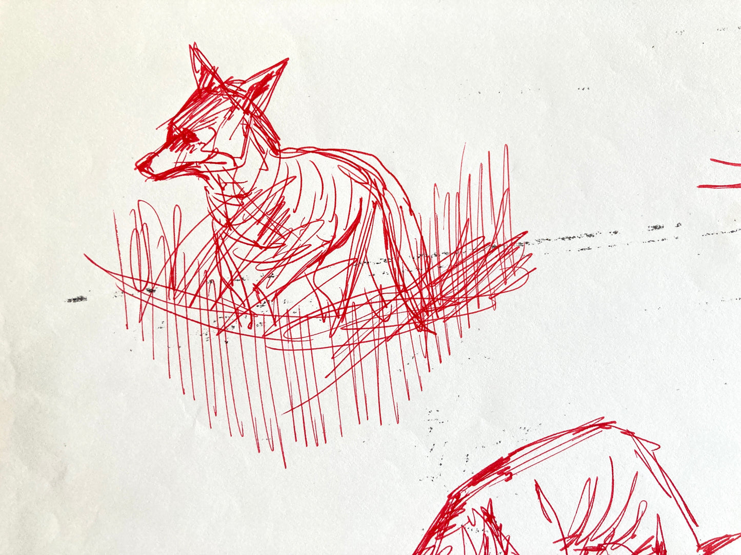 Original research of Richard Bazley. Animator for Disney (Pocahontas, Tarzan, Hercules…) For sale on FLIP Gallery