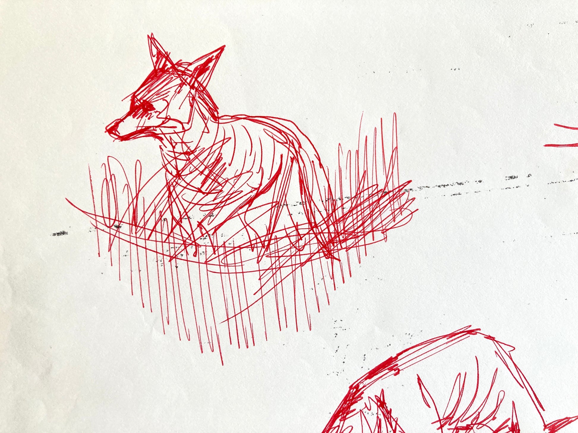 Original research of Richard Bazley. Animator for Disney (Pocahontas, Tarzan, Hercules…) For sale on FLIP Gallery