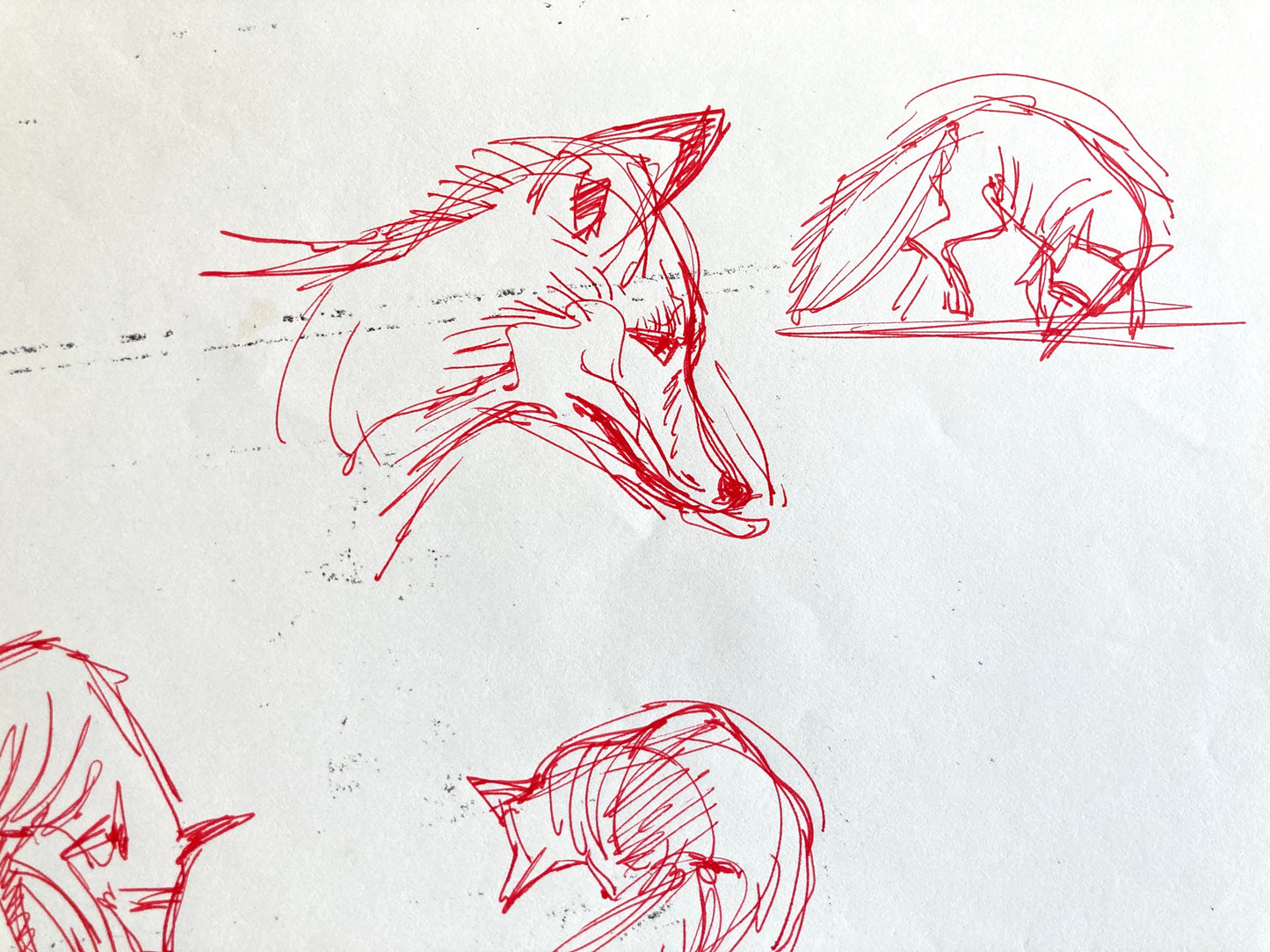 Original research of Richard Bazley. Animator for Disney (Pocahontas, Tarzan, Hercules…) For sale on FLIP Gallery