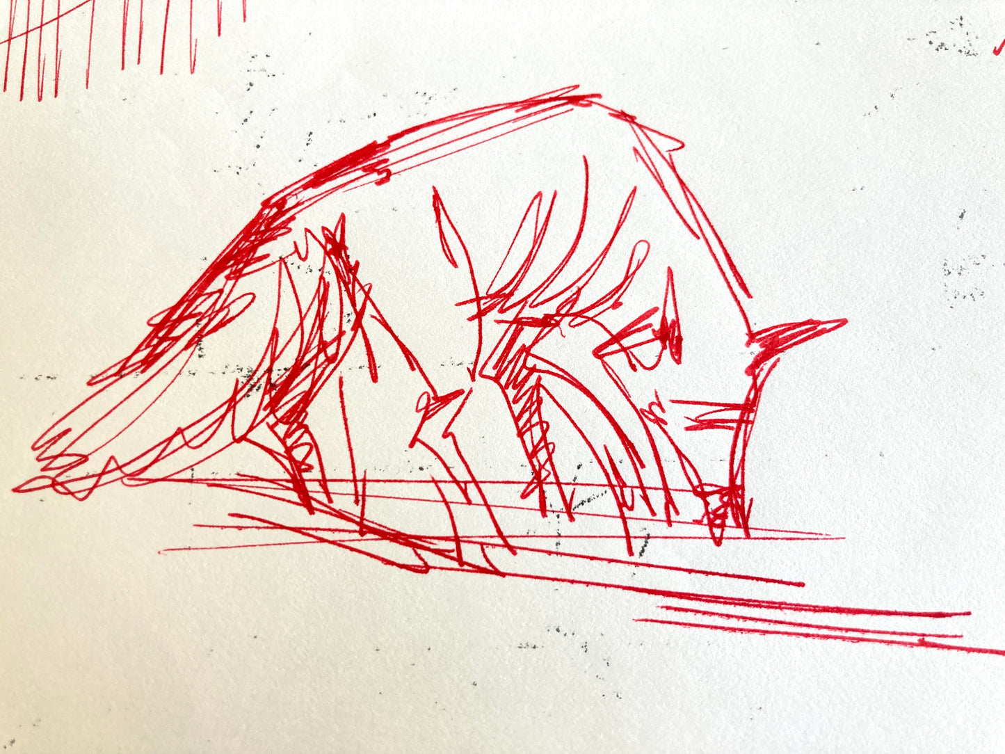 Original research of Richard Bazley. Animator for Disney (Pocahontas, Tarzan, Hercules…) For sale on FLIP Gallery