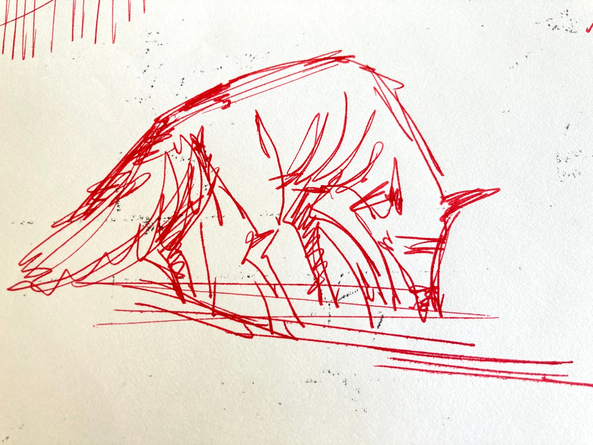 Original research of Richard Bazley. Animator for Disney (Pocahontas, Tarzan, Hercules…) For sale on FLIP Gallery