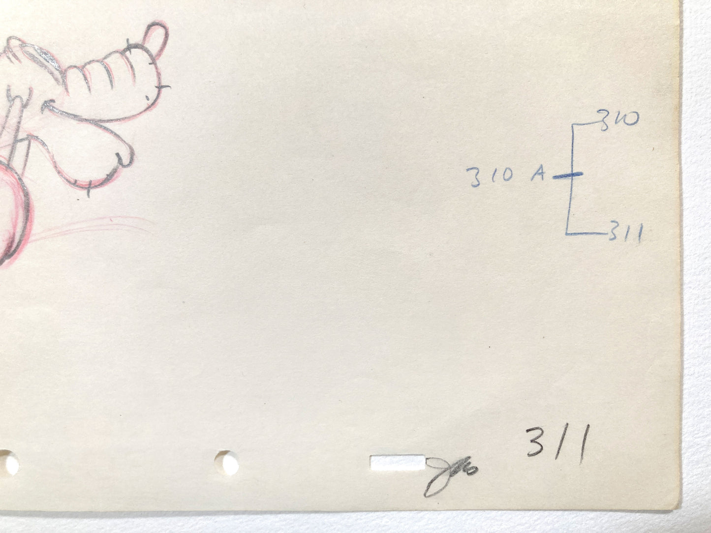 Society Dog Show : Original Pluto Animation Production Drawing (Walt Disney, 1939). For sale on FLIP Gallery