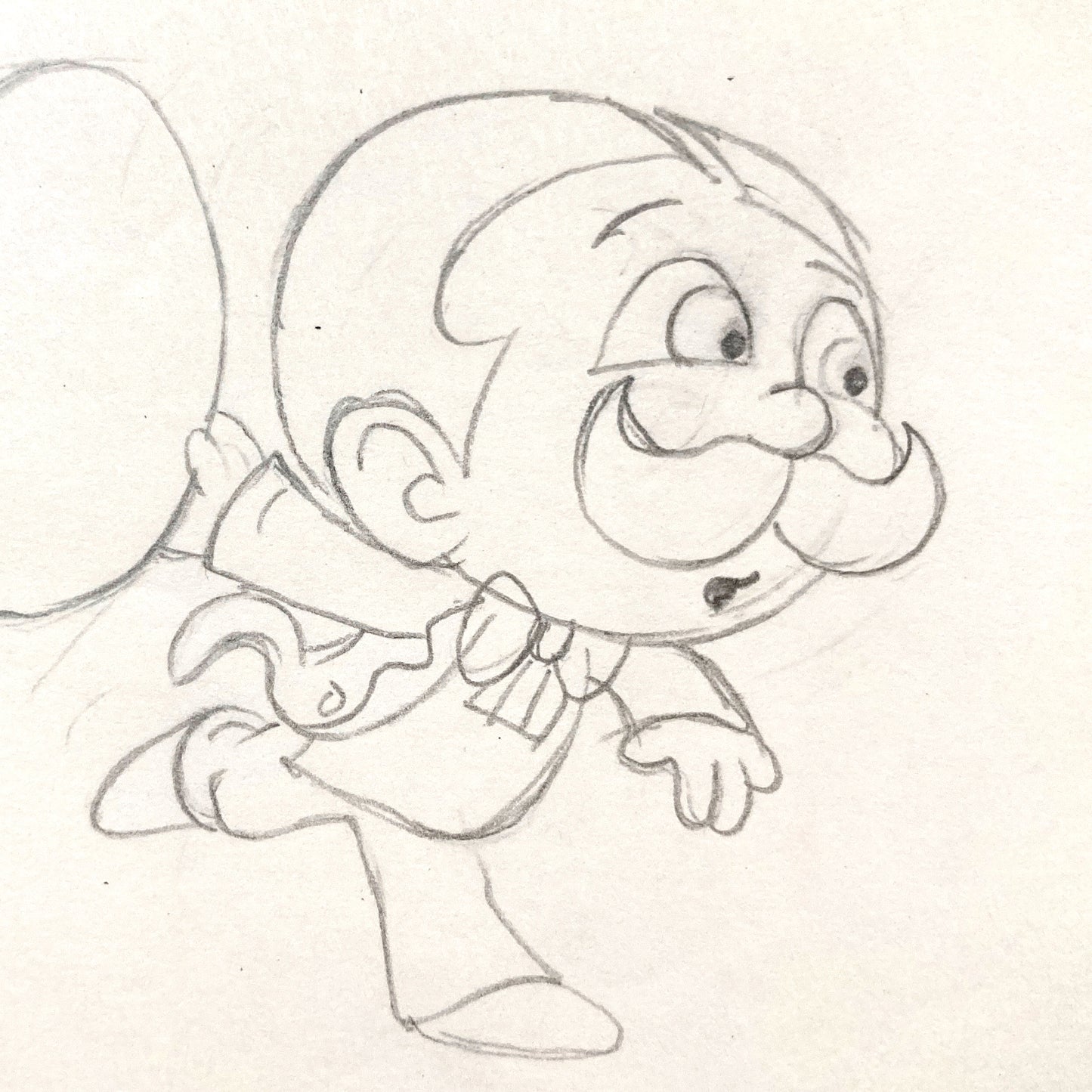 PRINGLES Original Vintage Commercial Animation Drawing (1970s). For sale on FLIP Gallery